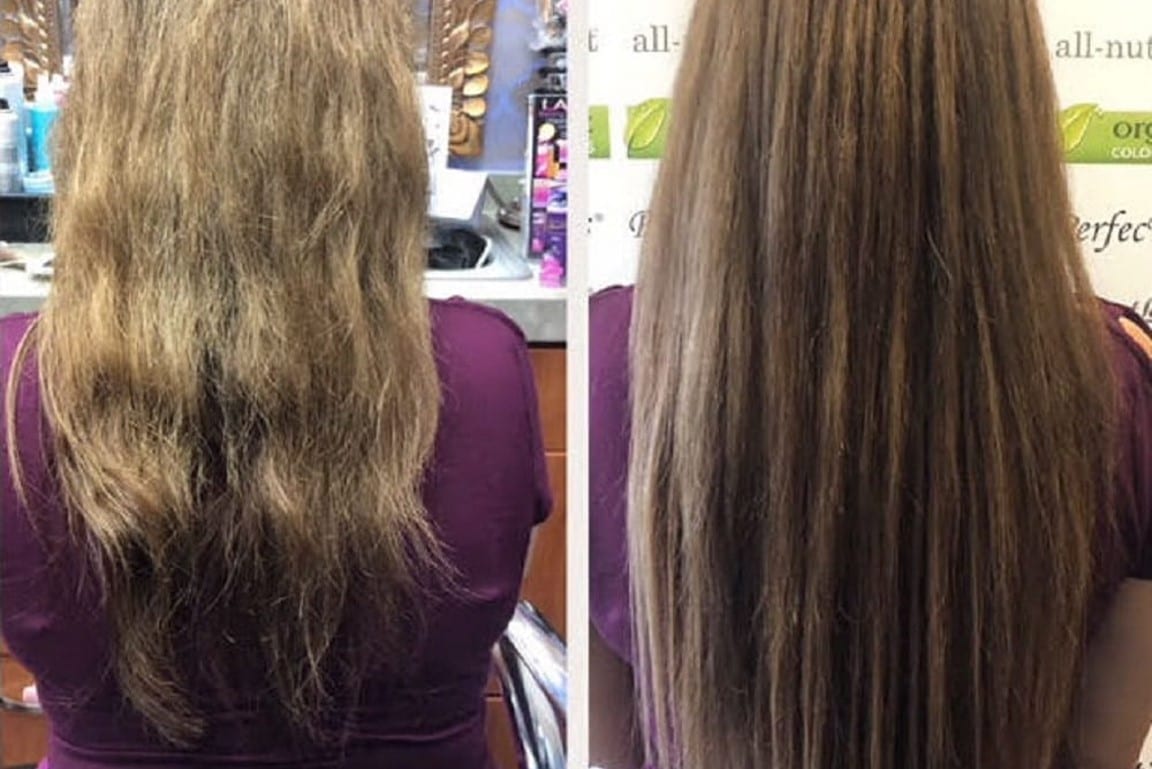 human hair extensions