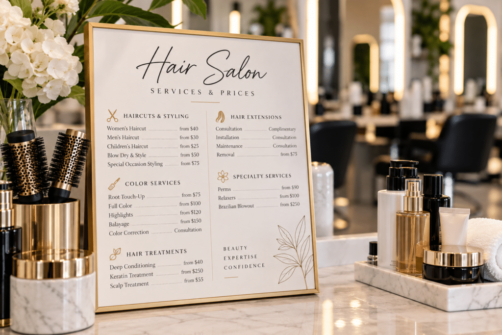 Hair Salon Prices, What Affects the Cost of Salon Services?