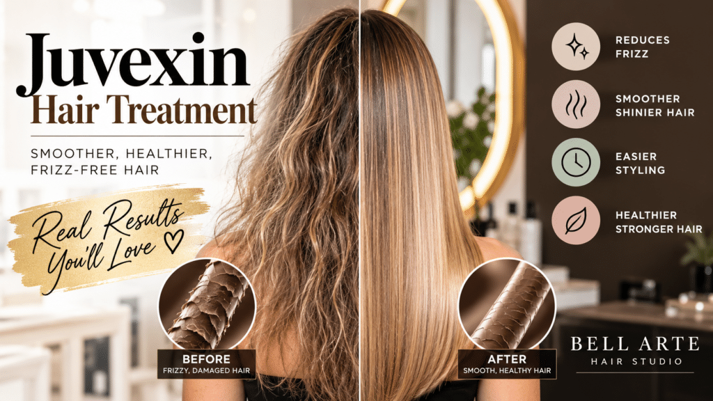 Juvexin Hair Treatment, How GK Hair Smooths Frizzy Hair