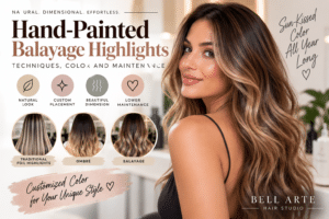 Hand-Painted Balayage Highlights, Techniques & Maintenance