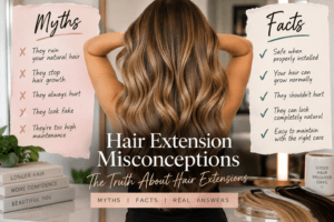 Hair Extension Misconceptions, The Truth About Hair Extensions