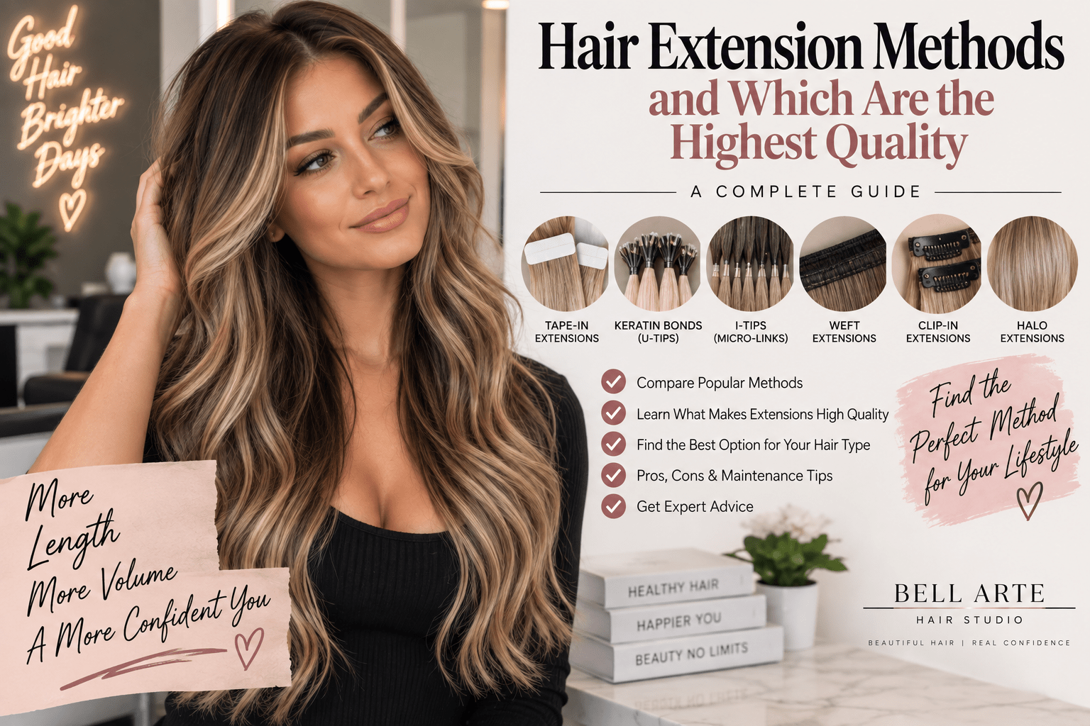 Hair Extension Methods, Choosing Quality Hair Extensions