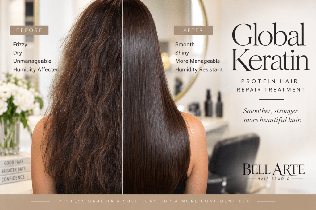 Protein Hair Repair Treatment, Humidity Resistant Hair Treatment