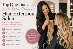 Hair extension salon, Hair extension consultation