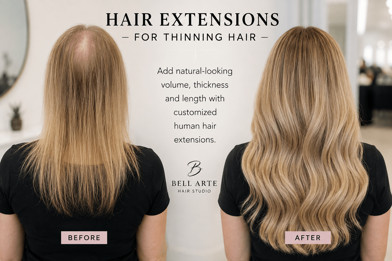 hair extensions for thin hair Tampa, hair extensions tampa